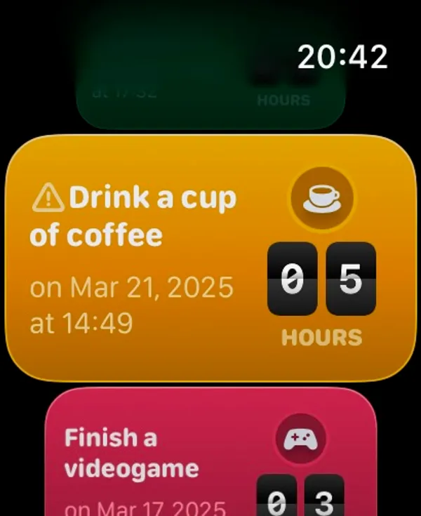 Long Ago Apple Watch Screenshot 2